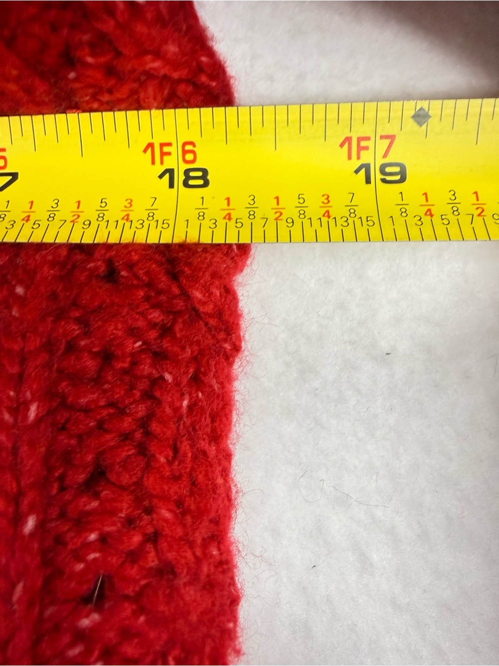 American Eagle Outfitters Red Cable Knit V-Neck Button Cardigan - Picture 5 of 6
